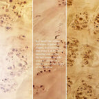 Tavolino d'appoggio Jennifer Taylor Home Nebula 22 Accent Pillar, Legno di radica marrone naturale caldo