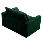 Poltrona a pozzetto Christopher Knight Home in velluto a coste 33,8 con cuscino lombare