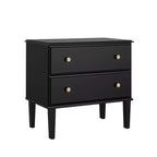 Prepac Lux 2 Drawer Bedside Nightstand