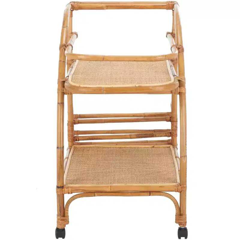 Carrello da Bar a 2 Ripiani Treise - BCT6501A - Naturale - Safavieh