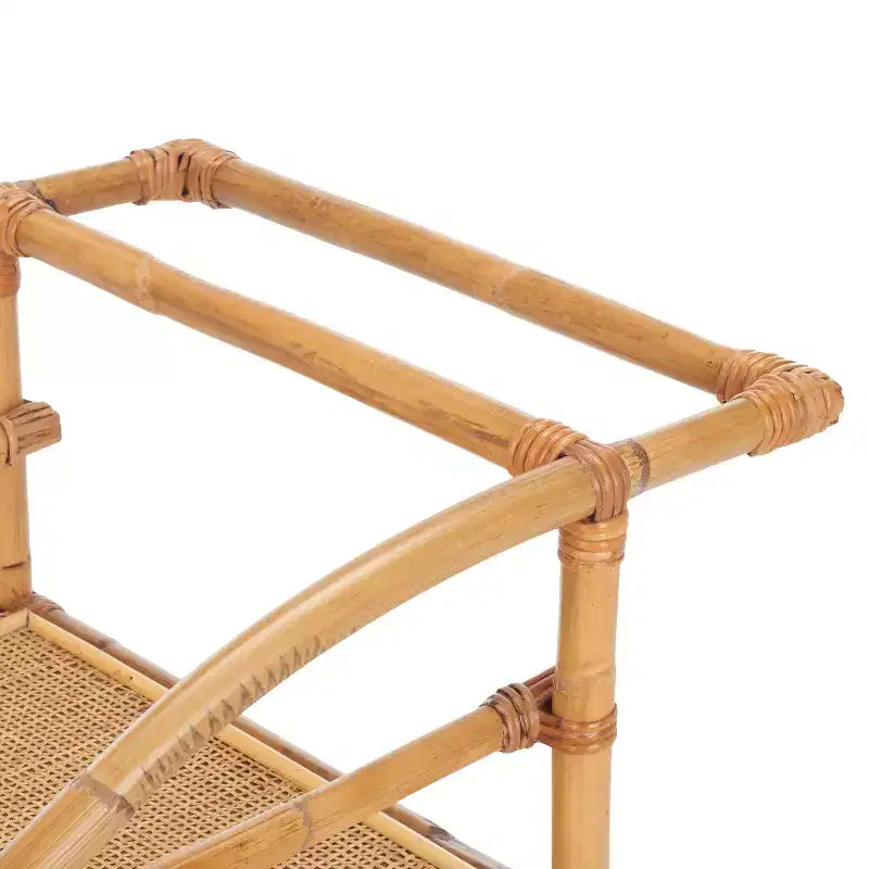 Carrello da Bar a 2 Ripiani Treise - BCT6501A - Naturale - Safavieh