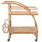 Carrello da Bar a 2 Ripiani Treise - BCT6501A - Naturale - Safavieh