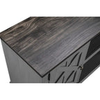 Tavolino Industriale Stretto a 3 Ripiani – Marrone / Grigio / Rovere / Giallo