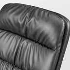 EUREKA ERGONOMIC Regal, Sedia da ufficio in pelle PU, 21,85 P x 24,41 L x 36,61-39,96 A