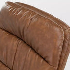 EUREKA ERGONOMIC Regal, Sedia da ufficio in pelle PU, 21,85 P x 24,41 L x 36,61-39,96 A