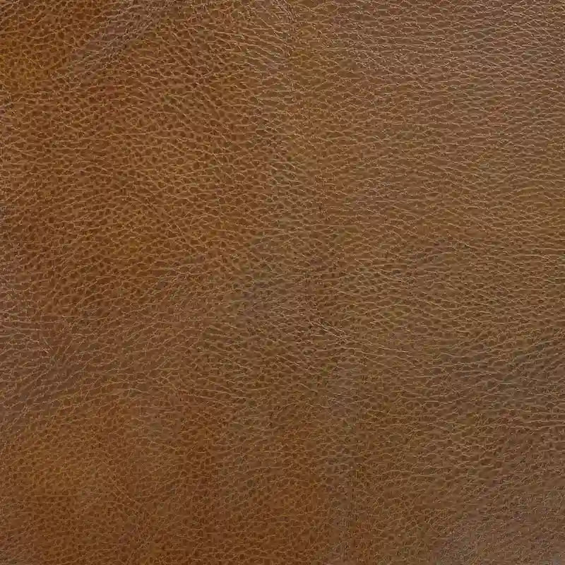 Panca contenitore Ellipse con seduta imbottita e gambe in metallo nero – Velluto blu acciaio / Ecopelle marrone / Bouclé crema, Singola