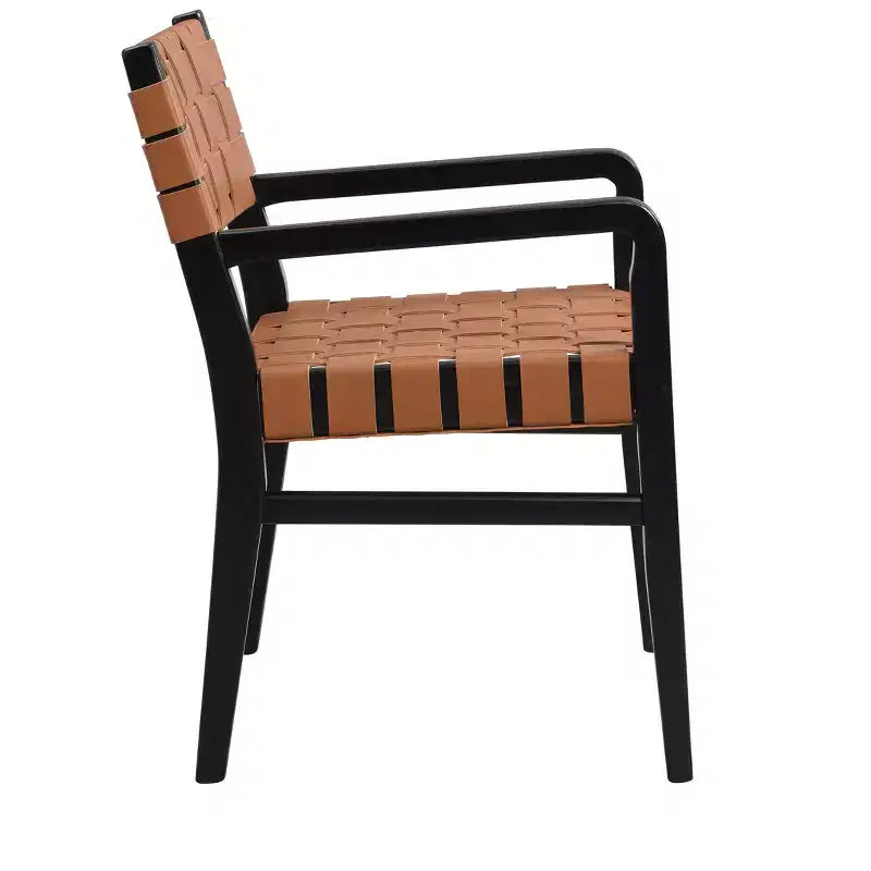 Sedia da pranzo Christopher Knight Home Prosen in similpelle e legno di gomma (Set di 2)