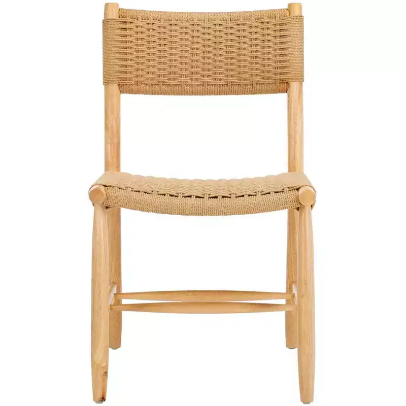 Sedia da pranzo in corda Hylos (set da 2) - DCH8803 - Naturale/Biondo chiaro - Safavieh