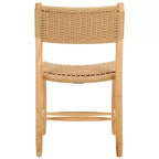 Sedia da pranzo in corda Hylos (set da 2) - DCH8803 - Naturale/Biondo chiaro - Safavieh