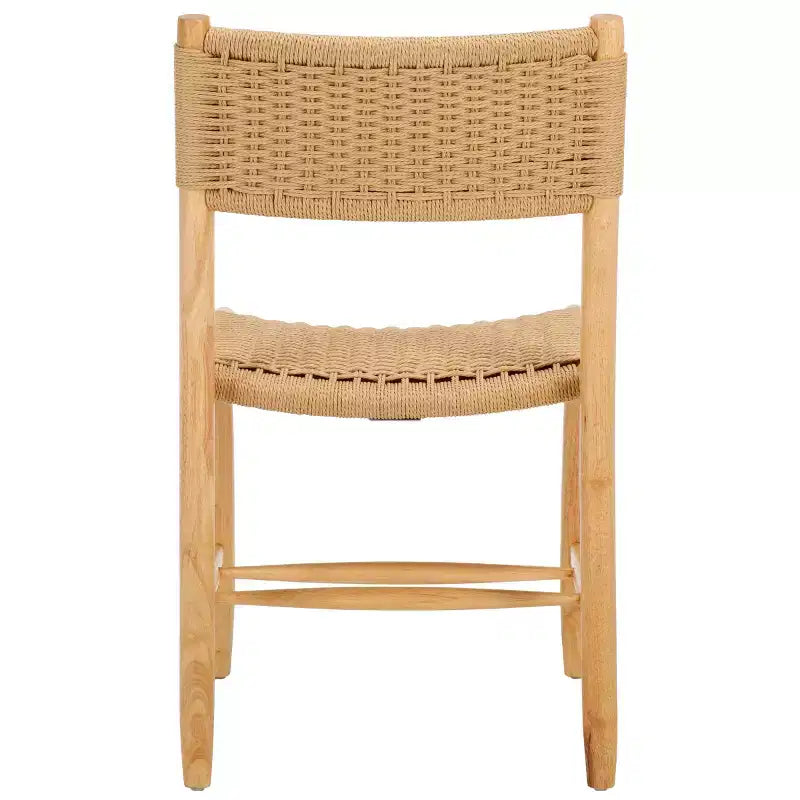 Sedia da pranzo in corda Hylos (set da 2) - DCH8803 - Naturale/Biondo chiaro - Safavieh