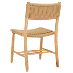 Sedia da pranzo in corda Hylos (set da 2) - DCH8803 - Naturale/Biondo chiaro - Safavieh