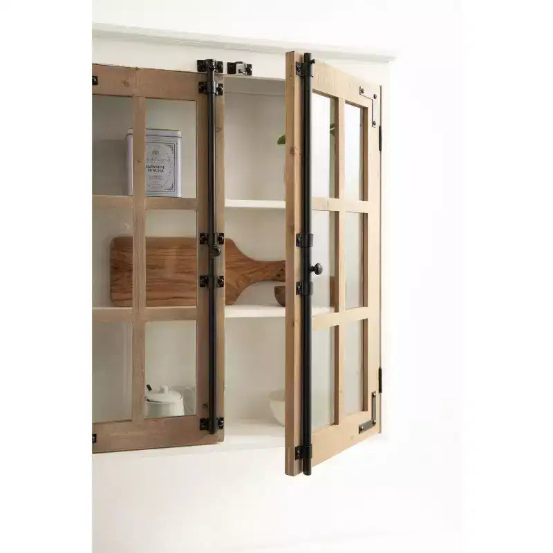 Kate e Laurel Hutchins Pensile in Legno, 24x28, Bianco