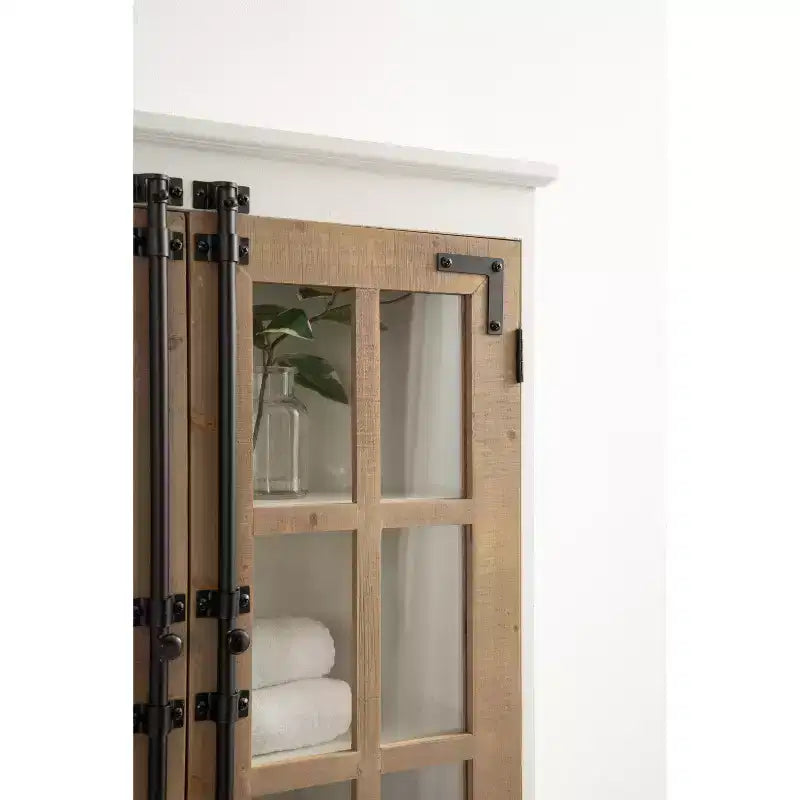 Kate e Laurel Hutchins Pensile in Legno, 24x28, Bianco