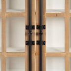 Kate e Laurel Hutchins Pensile in Legno, 24x28, Bianco