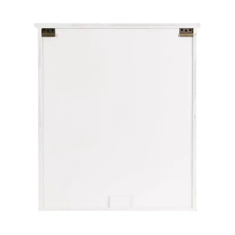 Kate e Laurel Hutchins Pensile in Legno, 24x28, Bianco