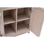 Libreria Manhattan Comfort Jodie 67.6 con 6 Ripiani Regolabili e Ante in Vetro Temperato