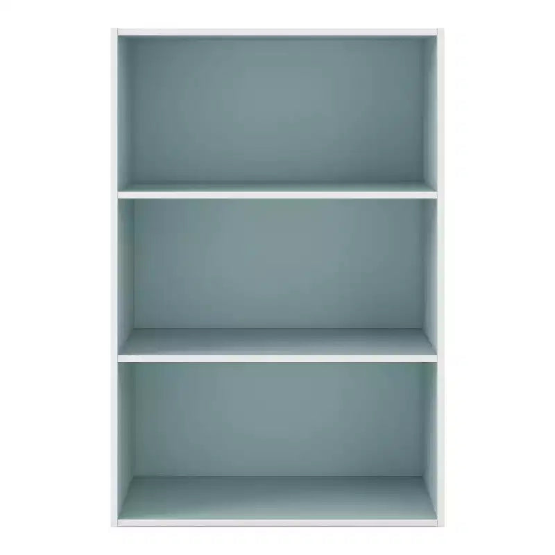 24/7 Shop At Home Libreria moderna a 3 ripiani impilabile e modulare Silkpath da 35,3 pollici