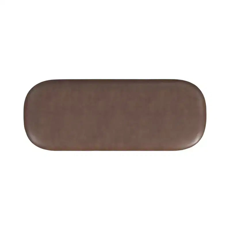 Panca contenitore HomePop Ellipse con gambe in metallo