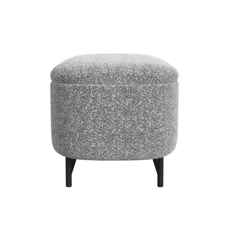 Panca contenitore HomePop Ellipse con gambe in metallo