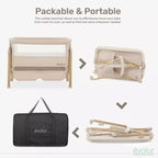 Evolur Lullaby Culla Portatile con Ruote
