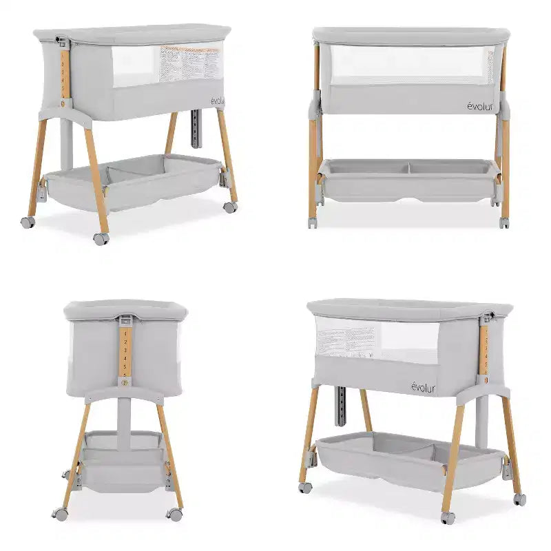 Evolur Lullaby Culla Portatile con Ruote