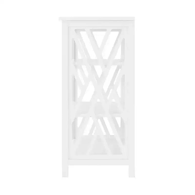 Scaffale contenitore Alaterre Furniture Coventry Bath, bianco