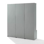 Set Harper 3 pezzi per ingresso con armadio dispensa e 2 appendiabiti a colonna - Crosley