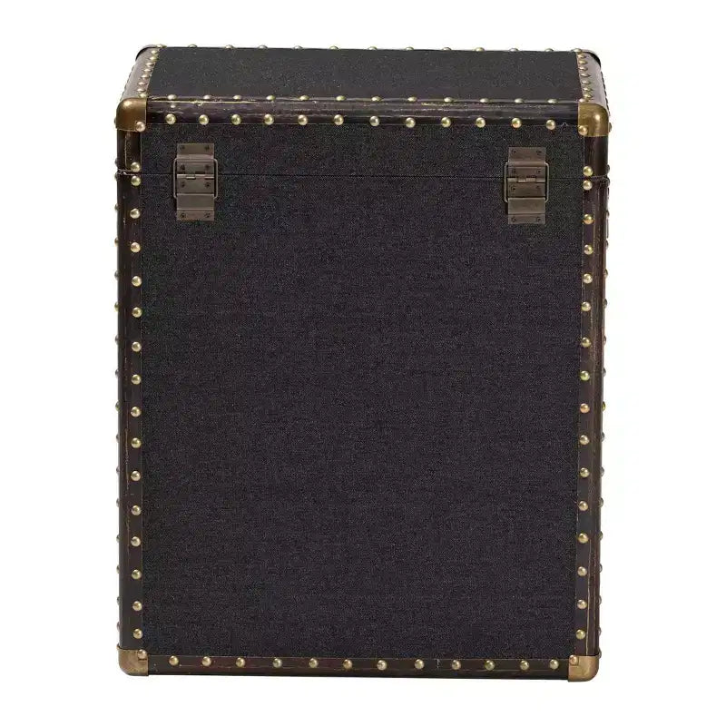 Mobiletto contenitore a 2 cassetti Baxton Studio Agatha Canvas