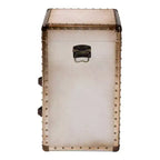 Baxton Studio Agatha Canvas 2 Drawer Storage Cabinet