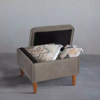 Storied Home Atley Storage Ottoman