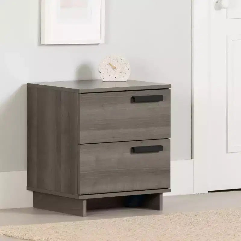 Comodino Cavalleri South Shore con 2 cassetti