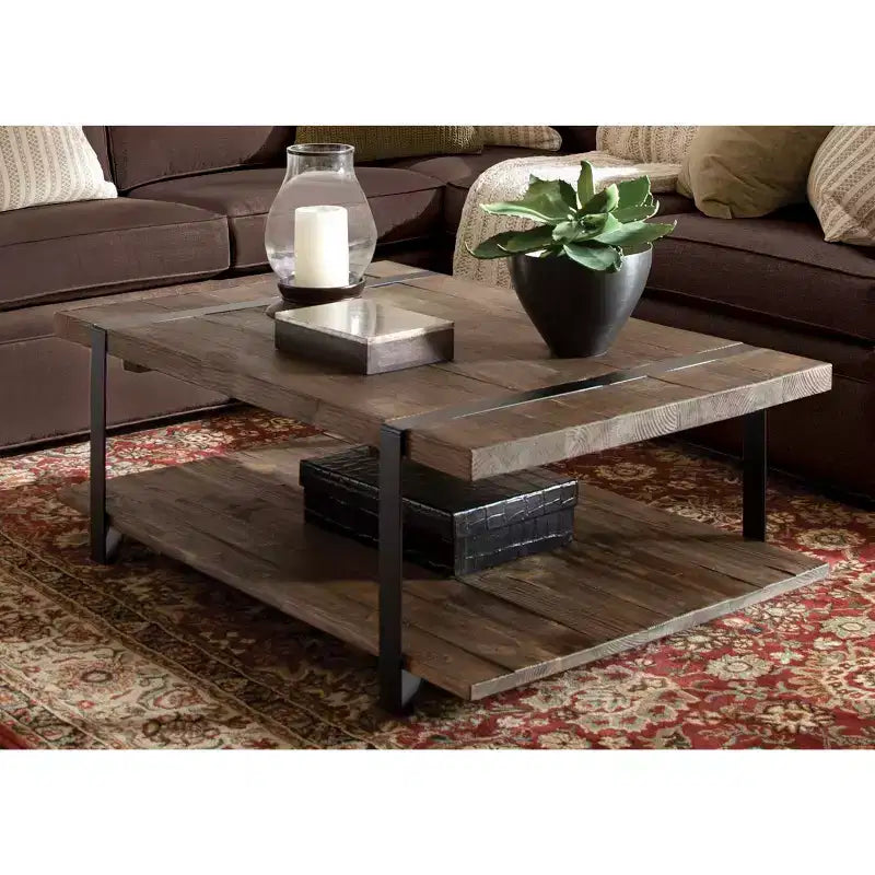 Tavolino da Caffè in Metallo Modesto - Alaterre Furniture